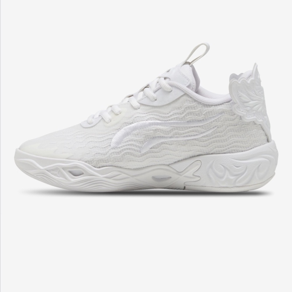 Puma LaMelo Ball MB.04 Lo basketball sneakers in the "Ice White" 10.5 - Picture 6 of 17